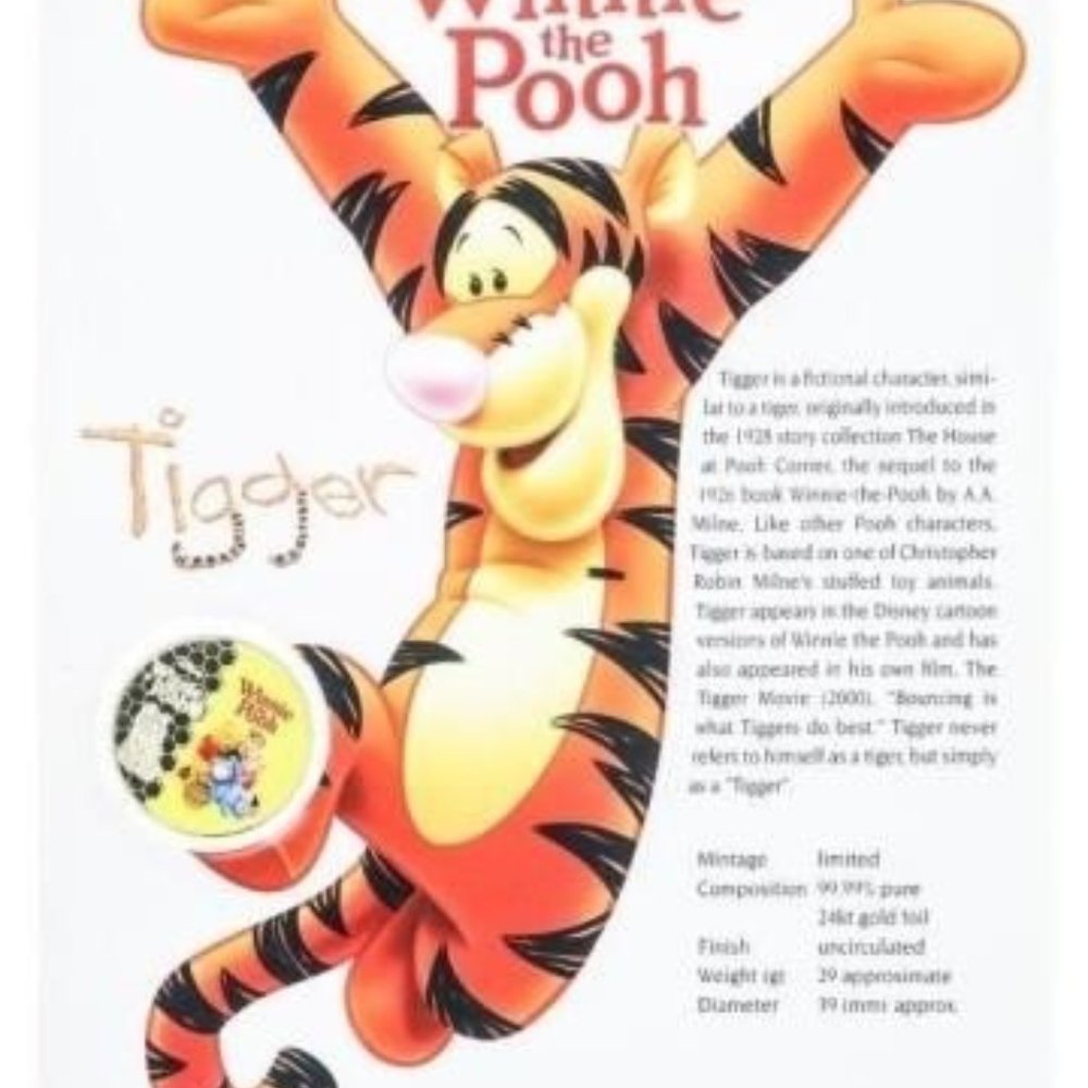 DISNEY - Winnie the Pooh Collectible Medallion